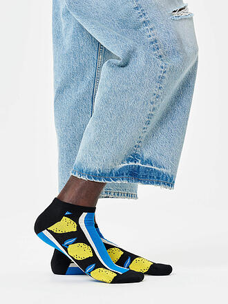 HAPPY SOCKS | Chaussettes sneaker homme LEMON 41-46 bleu