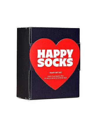 HAPPY SOCKS | Chaussettes femme HEART GIFT SET taille 36 - 40 marine