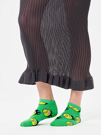 HAPPY SOCKS | Chaussettes Sneaker Femme BALLE DE TENNIS 36-40 vert