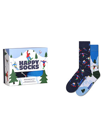 HAPPY SOCKS | Coffret cadeau homme 2 paires WINTER SPORTS 41-46 white