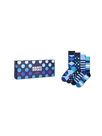 HAPPY SOCKS | Coffret cadeau homme 4 paires NAVY SOCKS 41-46 navy