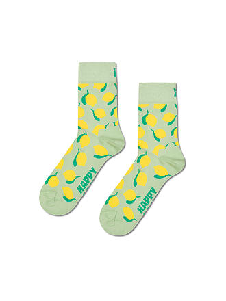 HAPPY SOCKS | Chaussettes Femme LEMON 36-40 vert clair