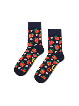 HAPPY SOCKS | Chaussettes Femme STRAWBERRY SHORT 36-40 navy