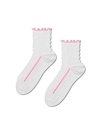 HAPPY SOCKS | Chaussettes Femme STRUCTURE SLINKY 36-40 rose