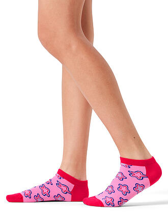 HAPPY SOCKS | Chaussettes Sneaker Femme STARS 36-40 rose