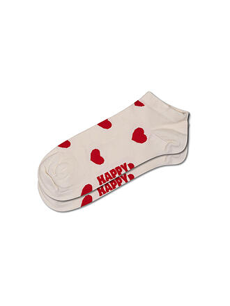 HAPPY SOCKS | Chaussettes Sneaker Femme HEART 36-40 white