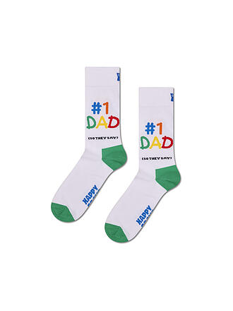 HAPPY SOCKS | Chaussettes Homme NO1 DAD 41-46 white