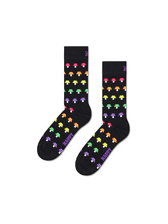 HAPPY SOCKS | Chaussettes Homme MUSHROOM STRIPE 41-46 black