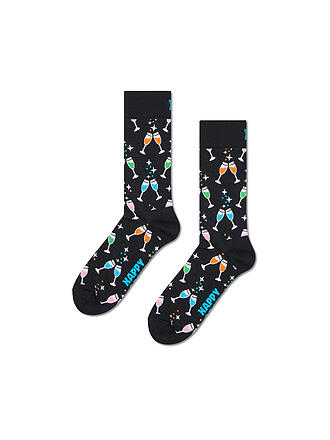HAPPY SOCKS | Coffret cadeau de 3 paires de chaussettes pour femmes CELEBRATIONS 36-40 noir