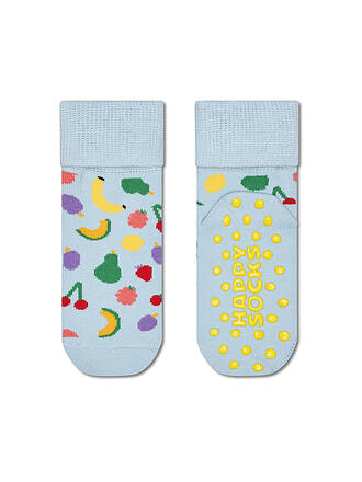 HAPPY SOCKS | Chaussettes ABS Bébé FRUITS ANTIDÉRAPANTES bleu clair