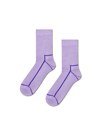 HAPPY SOCKS | Chaussettes Femme CONTRAST STRIPE 36-40 purple