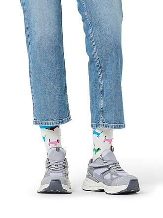 HAPPY SOCKS | Chaussettes homme PUPPY LOVE 41-46 blanc