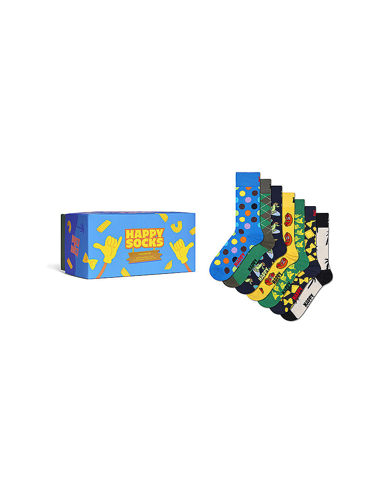 Ensemble de chaussettess 7 DAYS Lot de 7 paires Taille 41-46 bleu bleu