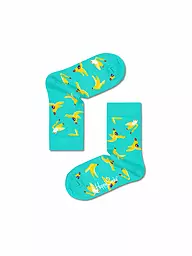 HAPPY SOCKS | Chaussettes enfant BANANA BREAK green | Turquoise