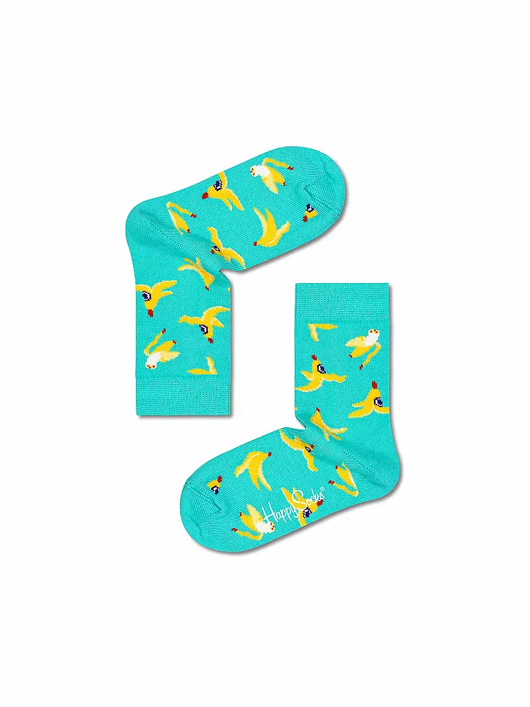 HAPPY SOCKS | Chaussettes enfant BANANA BREAK green | türkis