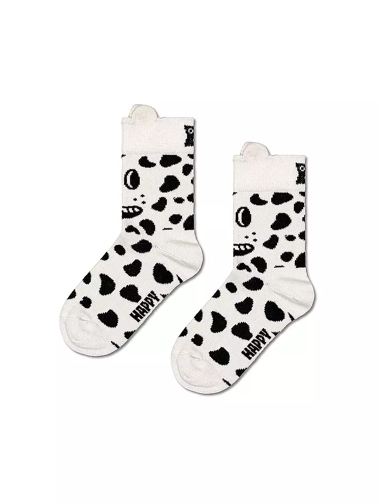 HAPPY SOCKS | Chaussettes enfant CAT & DOG, lot de 2, White | creme