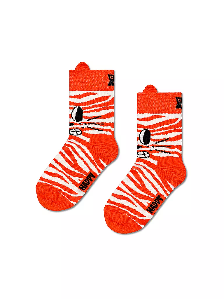 HAPPY SOCKS | Chaussettes enfant CAT & DOG, lot de 2, White | creme