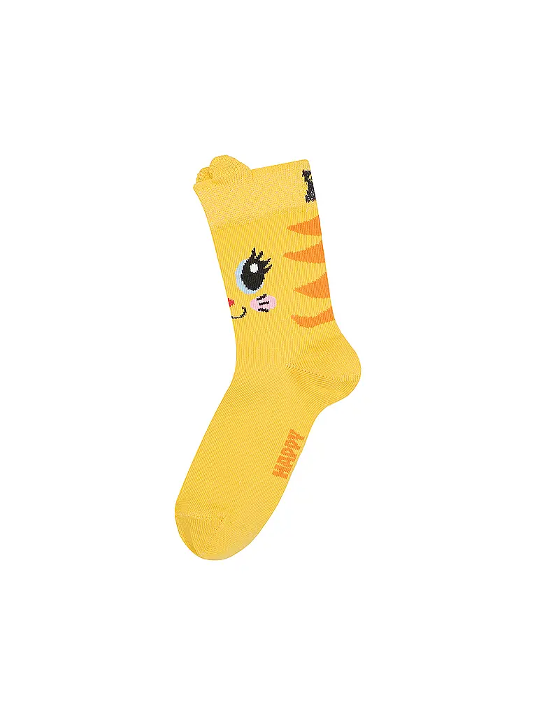 HAPPY SOCKS | Chaussettes enfant CAT orange | orange