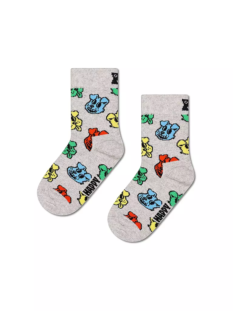 HAPPY SOCKS | Chaussettes enfant DOGGO grey | hellgrau