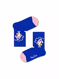 HAPPY SOCKS | Chaussettes enfant PAINTING BUNNY bleu moyen | Bleu