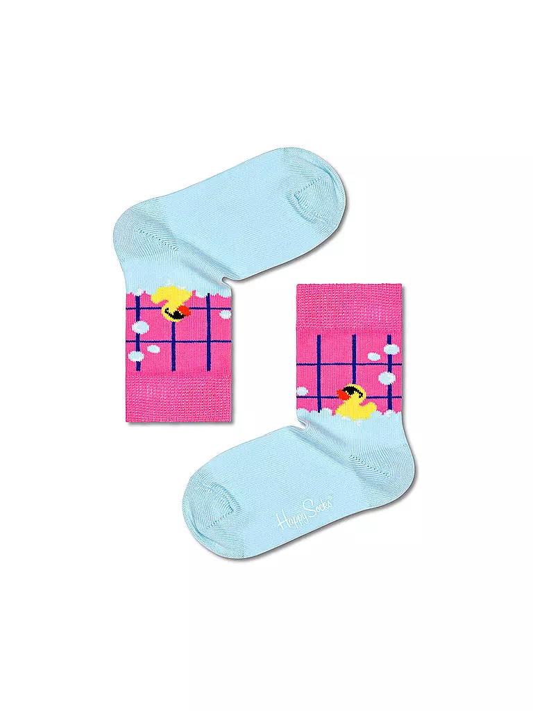 HAPPY SOCKS | Chaussettes enfant RUBBERDUCK BATH bleu clair | Bleu clair