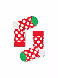 HAPPY SOCKS | Chaussettes enfant SNOWMAN medium rouge | Rouge