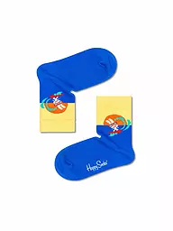 HAPPY SOCKS | Chaussettes enfant SURFING BUNNY bleu moyen | Bleu