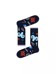 HAPPY SOCKS | Chaussettes femme 36-40 BÉLIER orange | Noir