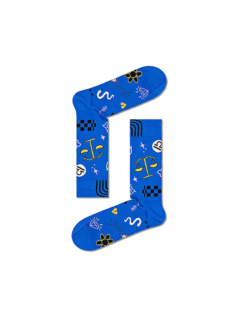 HAPPY SOCKS | Chaussettes Femme 36-40 BALANCE rose | blau