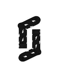HAPPY SOCKS | Chaussettes Femme 36-40 FLASH black | Noir