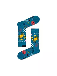 HAPPY SOCKS | Chaussettes Femme 36-40 KREBS white | Pétrole