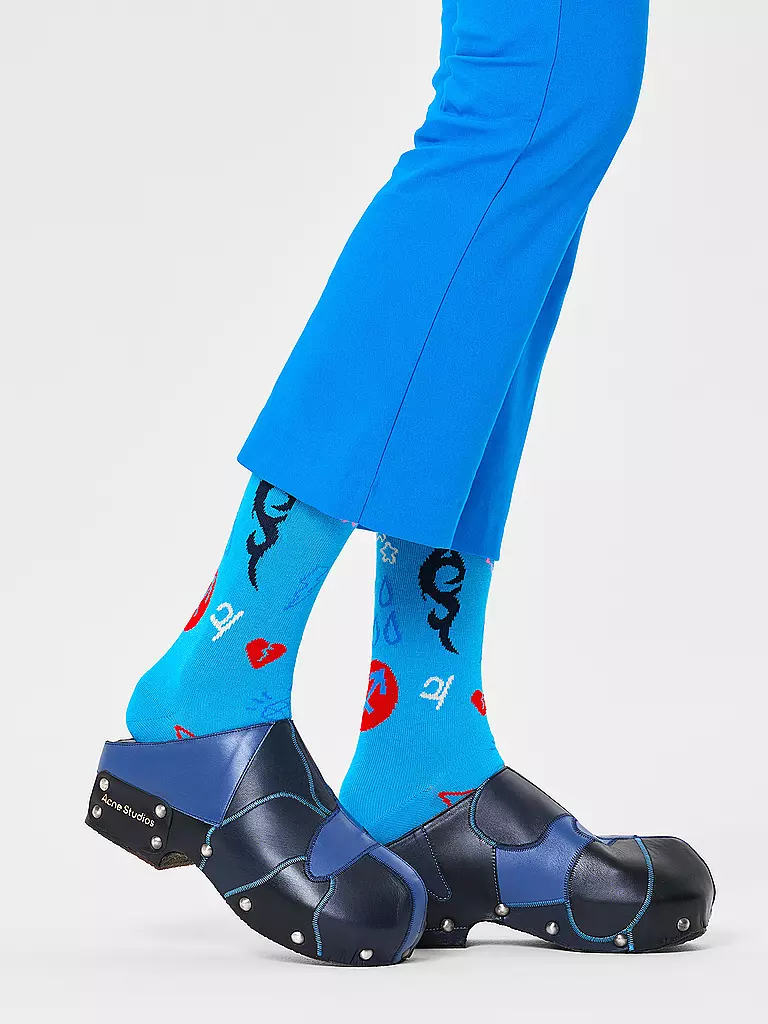HAPPY SOCKS | Chaussettes Femme 36-40 SAGITTAIRE light purple | türkis