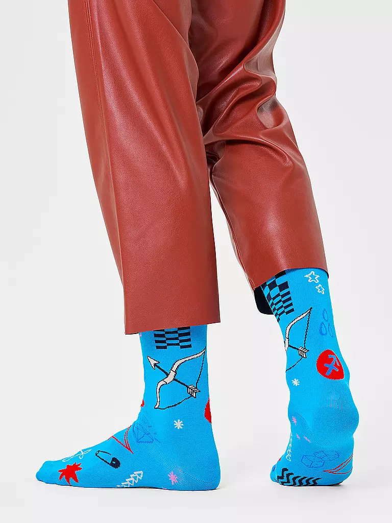 HAPPY SOCKS | Chaussettes Femme 36-40 SAGITTAIRE light purple | 