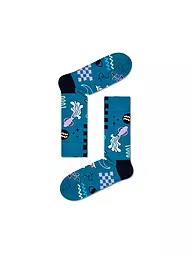 HAPPY SOCKS | Chaussettes Femme 36-40 VERSEAU turquoise | Pétrole