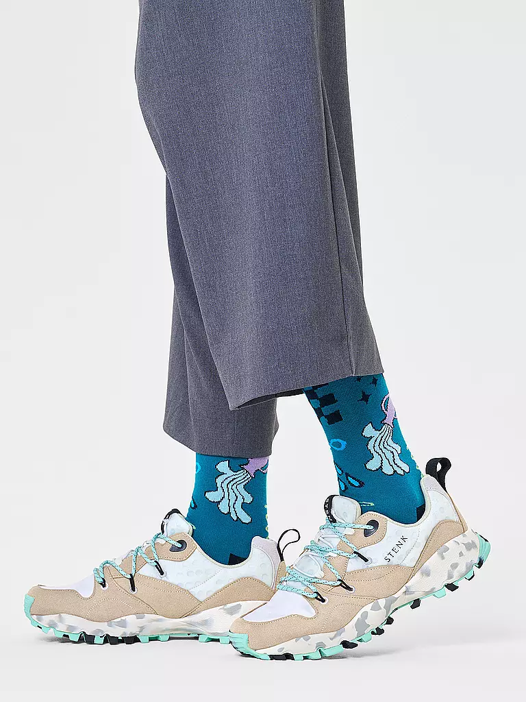 HAPPY SOCKS | Chaussettes Femme 36-40 VERSEAU turquoise | petrol
