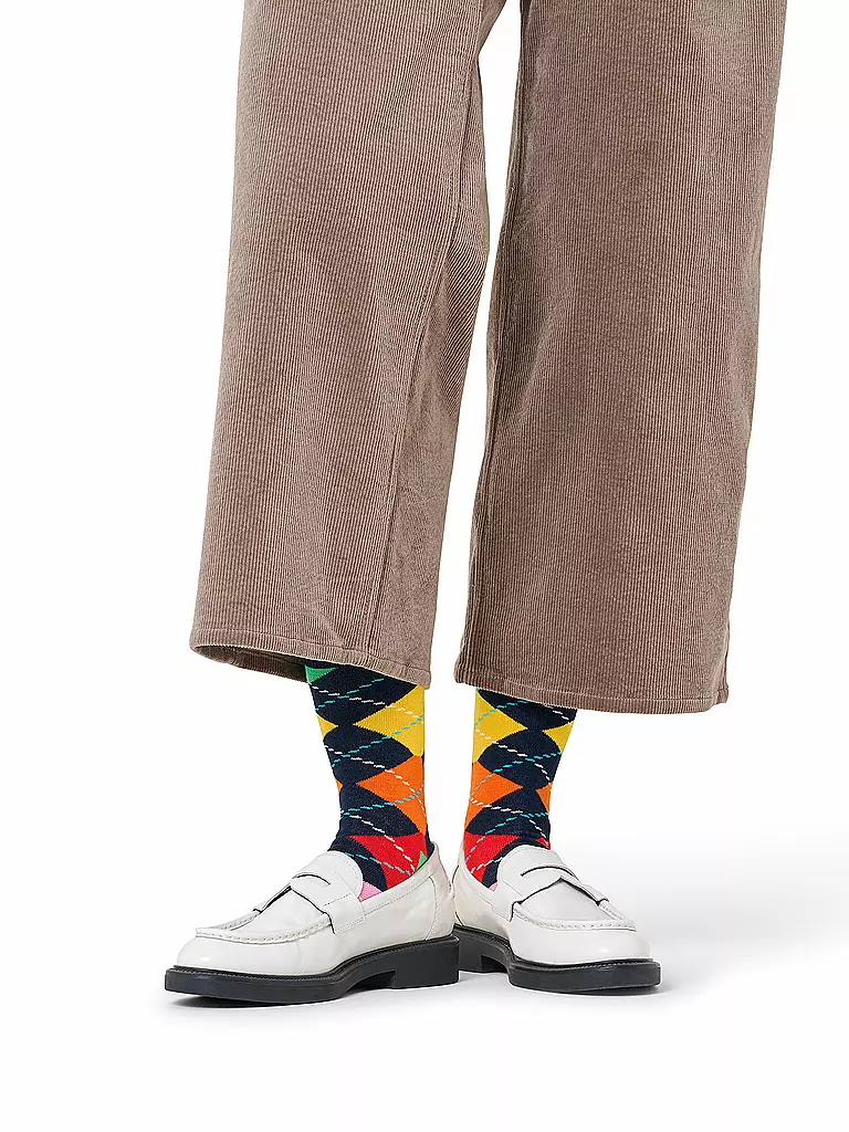 HAPPY SOCKS | Chaussettes Femme ARGYLE 36-40 navy | Bleu