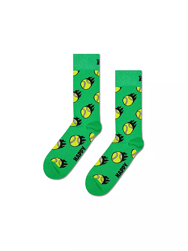 HAPPY SOCKS | Chaussettes Femme BALLE DE TENNIS 36-40 green | Vert