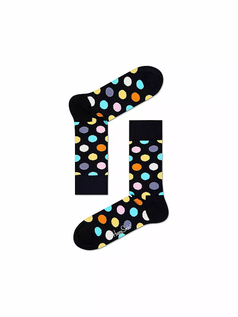 HAPPY SOCKS | Chaussettes femme BIG DOT 36-40 noir | Noir