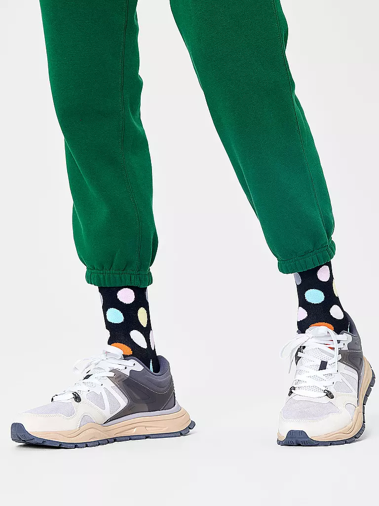 HAPPY SOCKS | Chaussettes femme BIG DOT 36-40 noir | Noir