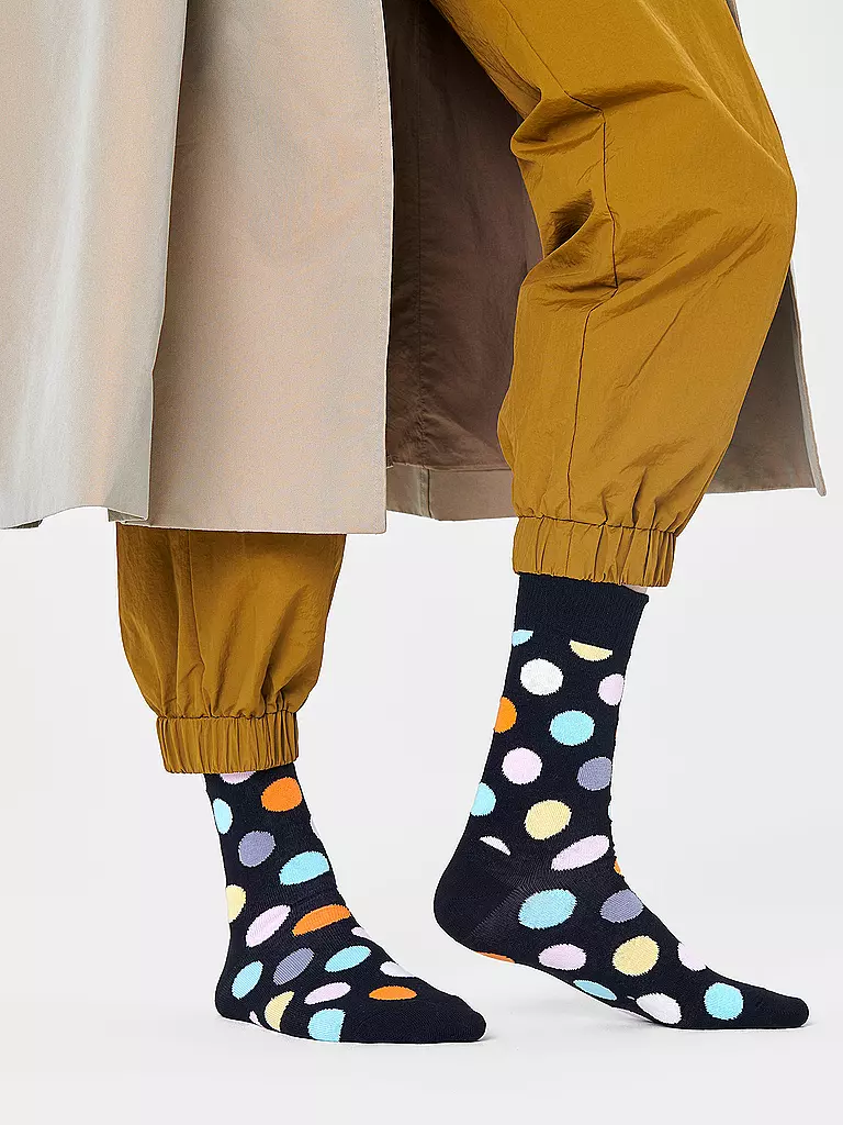 HAPPY SOCKS | Chaussettes femme BIG DOT 36-40 noir | 
