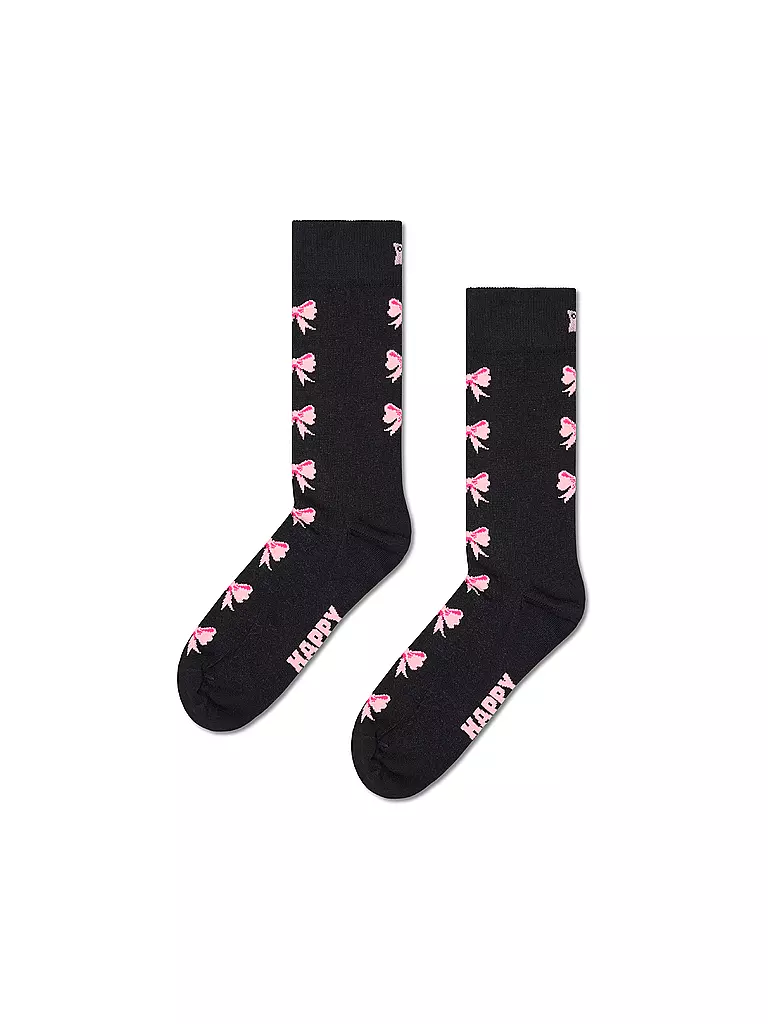 HAPPY SOCKS | Chaussettes Femme BOW 36-40 noir | Noir