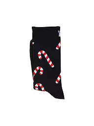 HAPPY SOCKS | Chaussettes femme CANDY CANE 36-40 marine | Bleu foncé