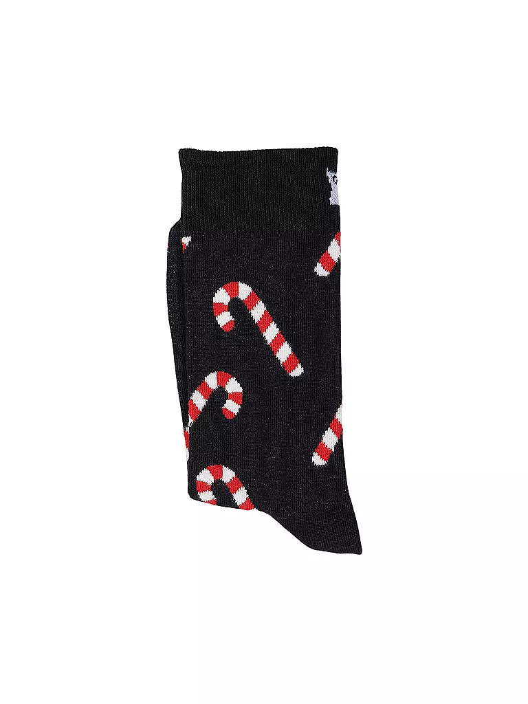 HAPPY SOCKS | Chaussettes femme CANDY CANE 36-40 marine | dunkelblau