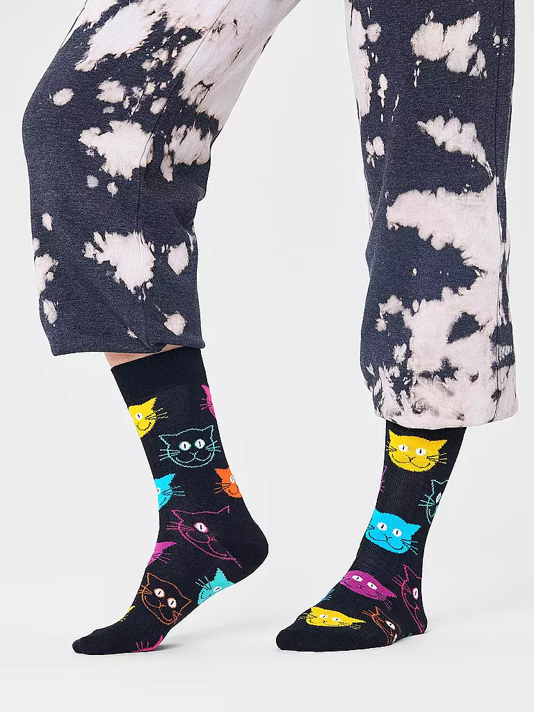 HAPPY SOCKS | Chaussettes Femme CAT 36-40 black | 