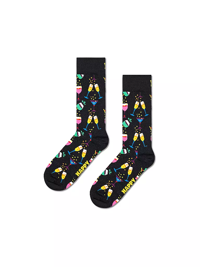 HAPPY SOCKS | Chaussettes Femme CELEBRATION GIFT SET Lot de 3 Paires 36-40 Noir | schwarz