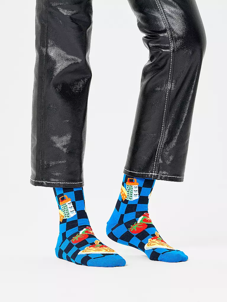 HAPPY SOCKS | Chaussettes Femme DINNER 36-40 blue | blau