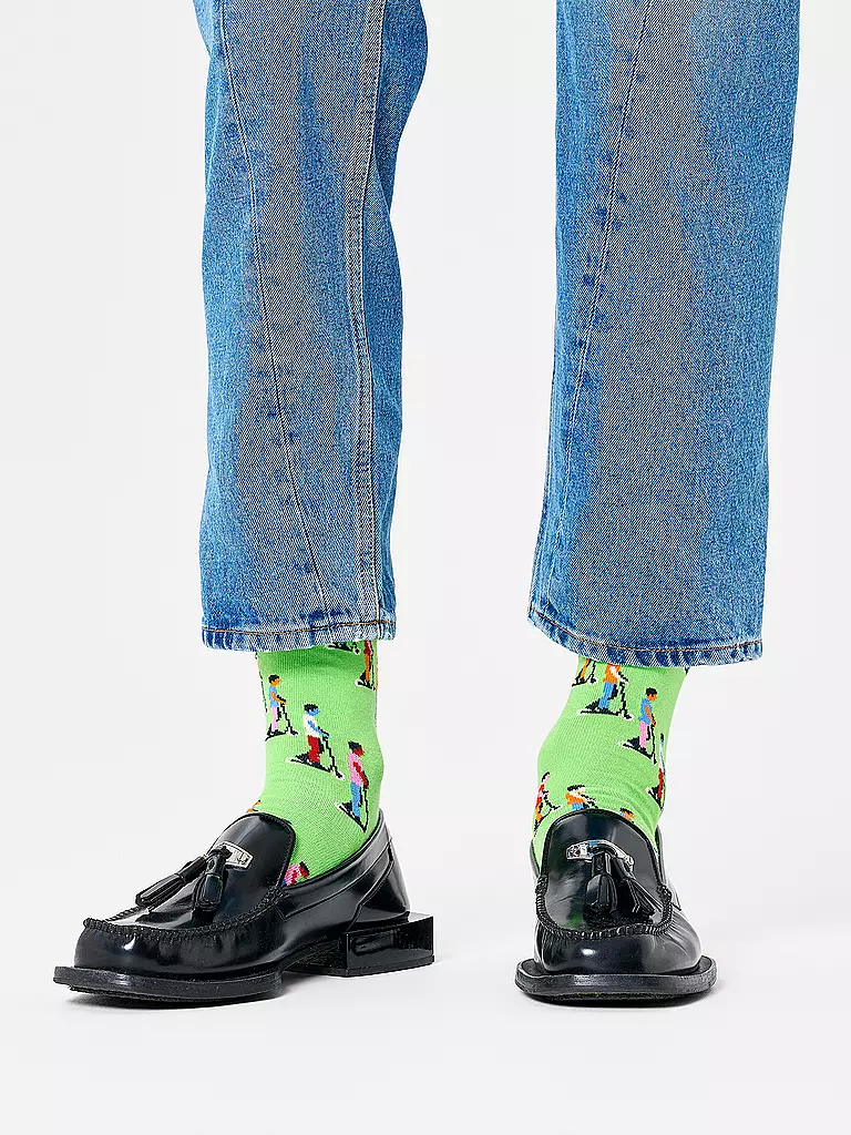 HAPPY SOCKS | Chaussettes femme E-SCOOTER 36-40 green | hellgrün