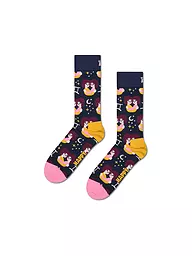 HAPPY SOCKS | Chaussettes Femme GÉMEAUX 36-40 marine | Bleu foncé