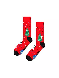 HAPPY SOCKS | Chaussettes Femme HOLIDAYS 36-40 rouge | Rouge