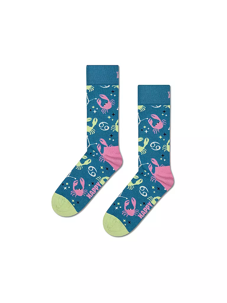HAPPY SOCKS | Chaussettes Femme KREBS 36-40 marine | Bleu